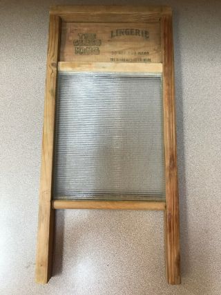 Antique Glass King Lingerie National Washboard Co Chicago Saginaw Memphis 4