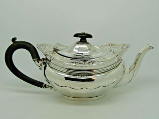 Antique Silver Teapot Birmingham 1935 – Charles S Green & Co Ltd 510g
