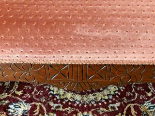 Antique Eastlake Victorian Fainting Couch Chaise Lounge Recamier - Circa 1880 ' s 7