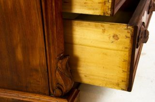 Antique Walnut Dresser,  Vintage Dresser,  Walnut,  East Lake,  America 1880,  B1485 3