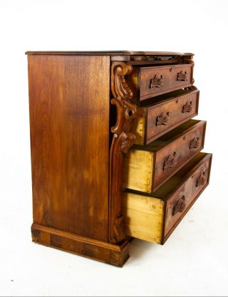 Antique Walnut Dresser,  Vintage Dresser,  Walnut,  East Lake,  America 1880,  B1485 5