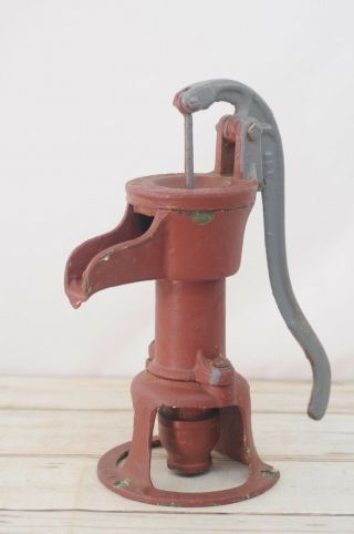 Antique/Vintage Water Pump Hand Pitcher Pump Barnes MFG Cast Iron Salvage Decor 4