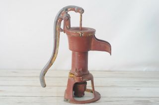 Antique/Vintage Water Pump Hand Pitcher Pump Barnes MFG Cast Iron Salvage Decor 8