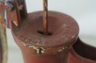 Antique/Vintage Water Pump Hand Pitcher Pump Barnes MFG Cast Iron Salvage Decor 9