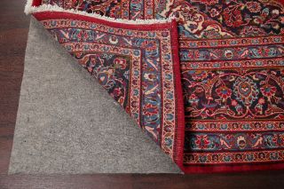 Vintage Traditional Floral RED Persian Area Rug Oriental Hand - Knotted Wool 10x13 11