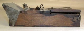Antique Wooden Bee Lining Or Hunting Box Apiary Beekeeping Primitive Farmer Made 4