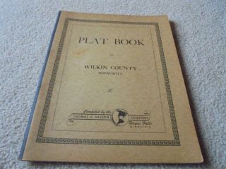 Plat Book Of Wilkin County Minnesota 1940 