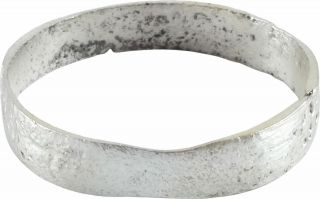 Ancient Viking Man’s Wedding Ring C.  850 - 1050 Ad Size 11.  21.  1mm