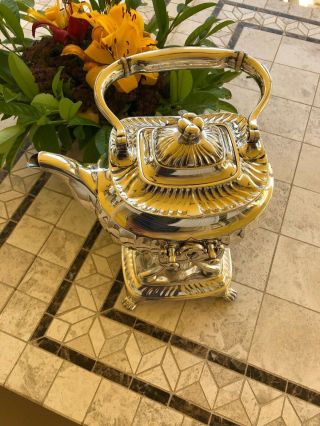Tiffany Sterling Teapot&Stand c1902 67 oz. 2