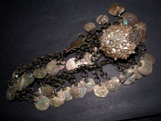 VERY RARE ANTIQUE 1800’s.  SILVER DRESS JEWELRY from the BALKANS 7