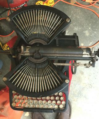 Williams Number 6 Typewriter in Grasshopper 1900 ' s Ultra RARE 2