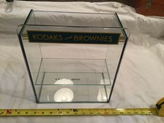 Kodaks and Brownies Camera Glass Display Case 2