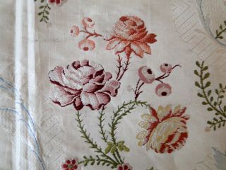 Antique Textiles - Circa 18thc.  Silk Brocade,  Possibly Spitafields