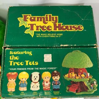 Vintage 1975 Kenner General Mills Tree Tots Family Tree House - Complete 11