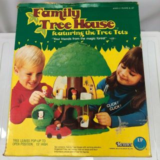 Vintage 1975 Kenner General Mills Tree Tots Family Tree House - Complete 2