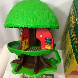 Vintage 1975 Kenner General Mills Tree Tots Family Tree House - Complete 6