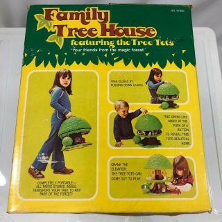 Vintage 1975 Kenner General Mills Tree Tots Family Tree House - Complete 8