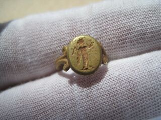 Antique and Children Roman Gold Ring,  I - III A.  D 2