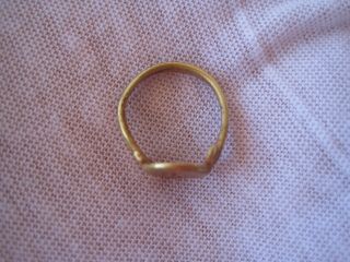 Antique and Children Roman Gold Ring,  I - III A.  D 7