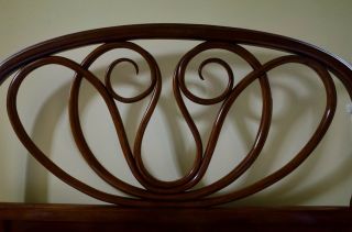 Antique Bentwood Twin Size Headboard and Footboard - Attr.  to Thonet 4