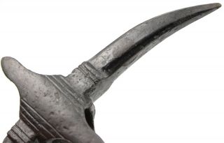 Ancient Rare Authentic Viking European Medieval Iron Battle Axe Beak 12 - 14 AD 7