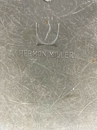 1x - - BLUE - HERMAN MILLER - Vintage Chair - Eames Shell MCM - ROCKER 10