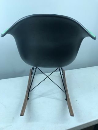 1x - - GREEN - VITRA - Vintage Chair - Eames Shell MCM - ROCKER 6