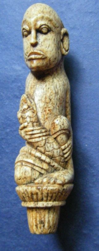 Antique pestel handle for betel breaking,  Indonesia,  Bali,  knife,  sword 3