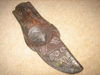 Fine Old Antique / Vintage Native American Indian Leather Sheath