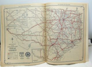 1927 United States Road Atlas by Rand McNally Great Cover Art 4