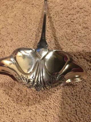 Moselle 1906 Silver Plate Punch Ladle 14 1/4 