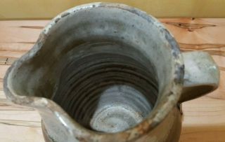 Edgefield pottery Southern stoneware Baynham pottery pitcher 10