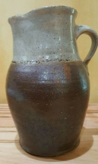 Edgefield pottery Southern stoneware Baynham pottery pitcher 4