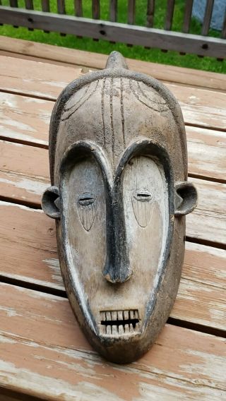African Mask Ancient Vintage