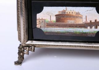 Antique Micro Mosaic Box Very 10
