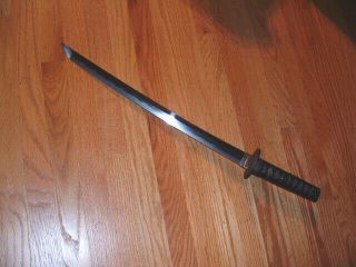 SA762 Japanese Samurai Sword: Signed Wakizashi in Koshirae 2