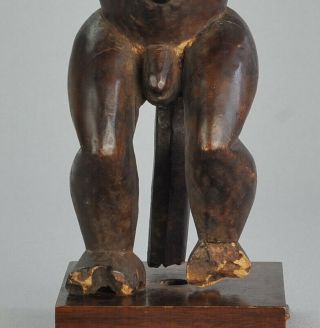 GABON Cute FANG Byeri reliquary statue Figure African Tribal Art 12