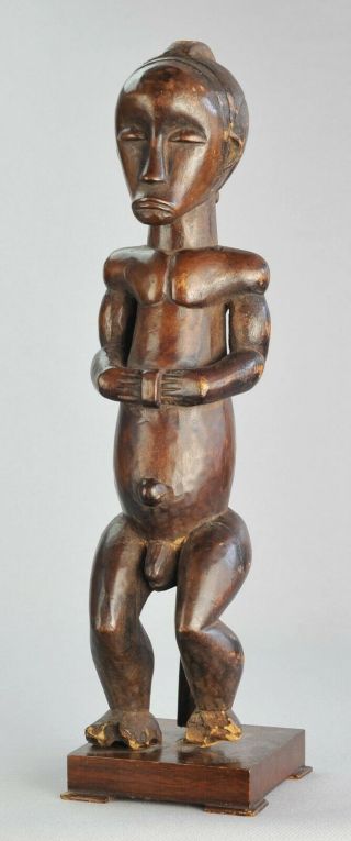 Gabon Cute Fang Byeri Reliquary Statue Figure African Tribal Art