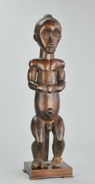 GABON Cute FANG Byeri reliquary statue Figure African Tribal Art 2
