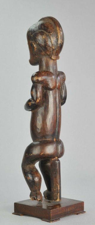 GABON Cute FANG Byeri reliquary statue Figure African Tribal Art 5