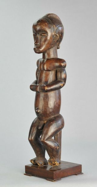 GABON Cute FANG Byeri reliquary statue Figure African Tribal Art 7