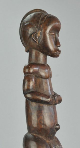 GABON Cute FANG Byeri reliquary statue Figure African Tribal Art 9