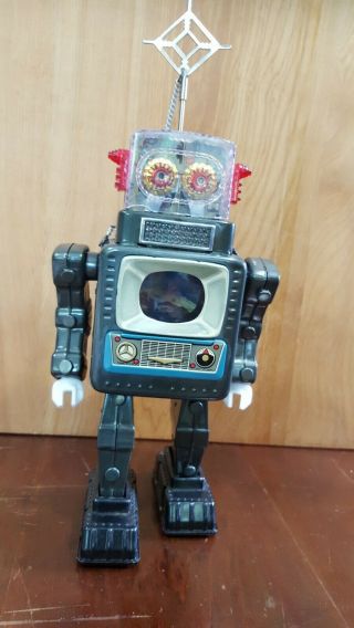 Alps Television Spaceman Robot Toy Figure Vintage Rare Collectible F/s Hobby