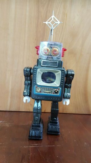 ALPS TELEVISION SPACEMAN ROBOT TOY FIGURE VINTAGE RARE COLLECTIBLE F/S HOBBY 2