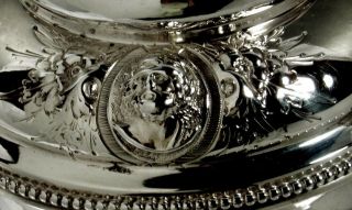 Wood & Hughes Silver Covered Bowl c1870 Medallion 5