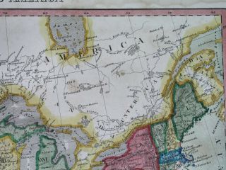 1850 RARE MAP TEXAS UNITED STATES FLORIDA YORK CALIFORNIA 8