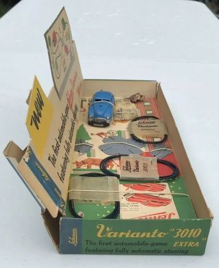 German Schuco “3010 Extra” Tin Toy Car Varianto Gift Set Boxed Old stock/EX, 2