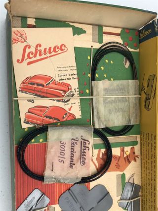 German Schuco “3010 Extra” Tin Toy Car Varianto Gift Set Boxed Old stock/EX, 3