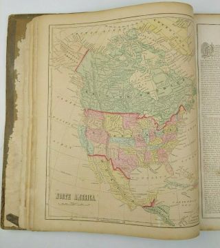 1856 Morse ' s General Atlas of the World US China Texas 64 FOLIO MAPS China Ohio 8