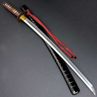 Authentic Nihonto Japanese Katana Sword Long Wakizashi Signed W/koshirae Nr